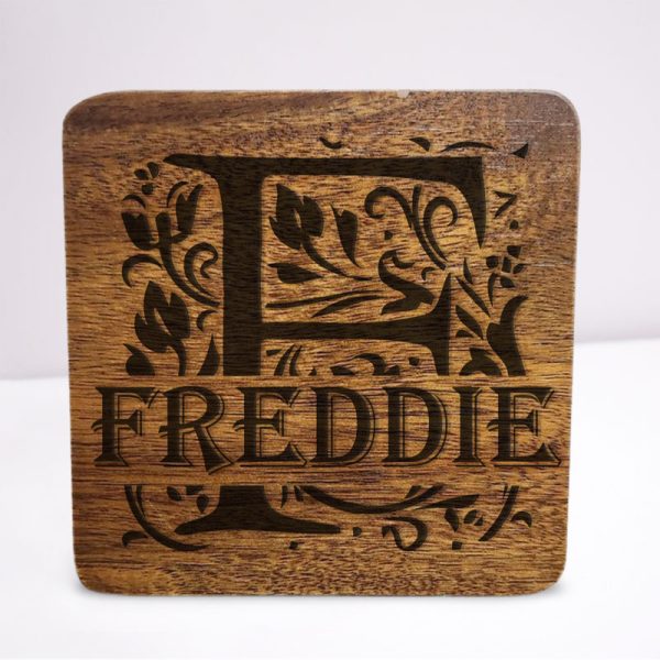 Engraved Wooden Coaster - Image 30